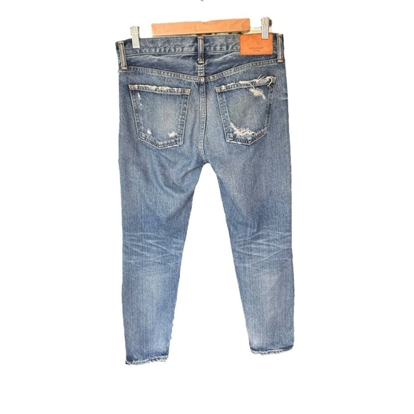 Moussy Vintage - Mid Rise Distressed Rigid Jeans Sz 26 - Picture 4 of 8